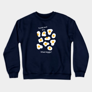 Cute Cartoon Fried Eggs Hand Drawn Crewneck Sweatshirt